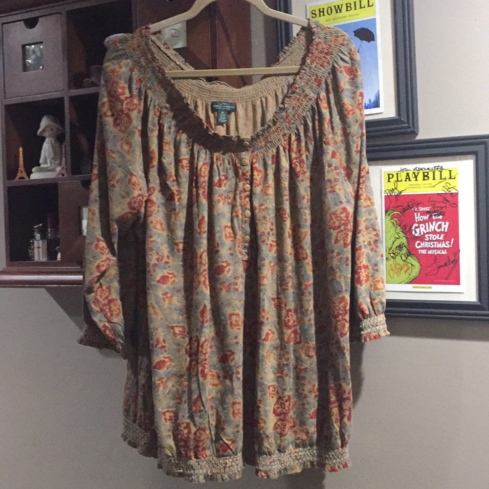 Ralph Lauren Peasant Blouse